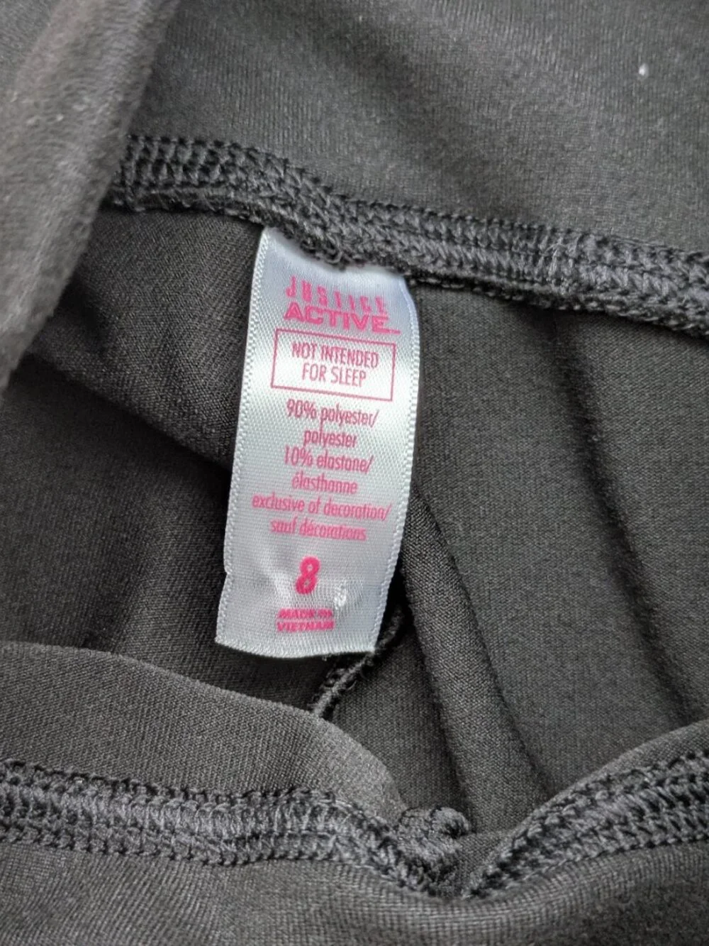 Justice leggings lot (size 8)